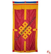 Endless knot polyester door-curtain4