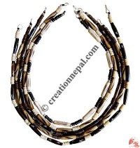 Bone assorted design necklace1