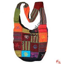 Khaddar patch-work and hand embroidery bag