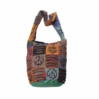 Patch-work layer cut and print lama bag