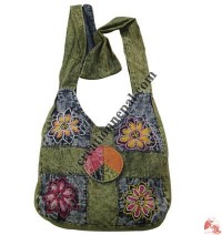 Peace and flowers bag