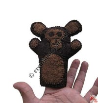 Chimpanji finger puppet