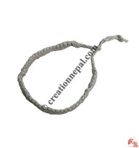 Natural hemp simple bracelet