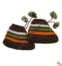 Woolen baby feet warmer