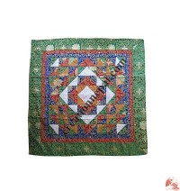 Patch-work square table cloth