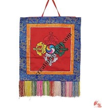 Embroidered Dorje brocade