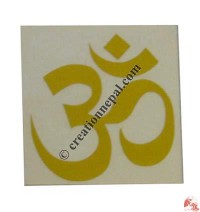 Small OM mantra sticker (packet of 10)