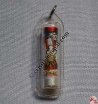 White-umbrella tube amulet