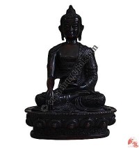 Black color Buddha