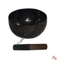 Hand beaten antique design singing bowl1