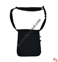 Cotton 2 zippered belt bag