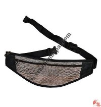 Hemp-cotton simple belt bag