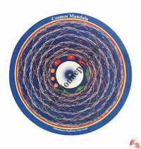 Cosmos Mandala print mouse pad
