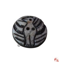 Carved bone button7 (packet of 10)