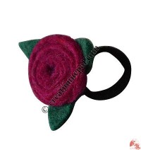 Circle-layer flower hairband