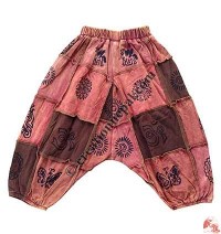 Sinkar patch-print kids trouser