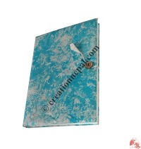 Turquoise foamy cover notebook