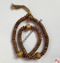 Conch beads deco flat bone Mala