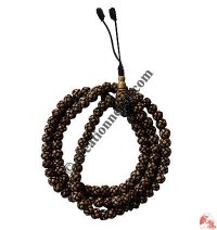 Endless knot beads mala