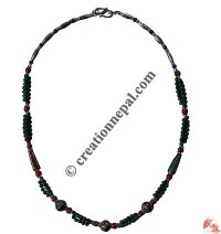 Multi-size beads necklace2