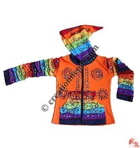 Kids rainbow stripes Jacket
