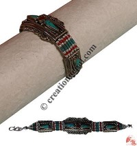 Turquoise-coral bracelet3