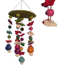 Felt Mushroom chandelier 