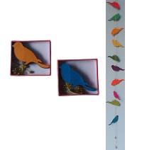 Birds Lokta paper decorative garland