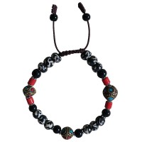 OM mantra beads bracelet