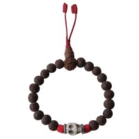 Raktu seed with skull bracelet