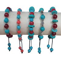 Assorted beads bracelet