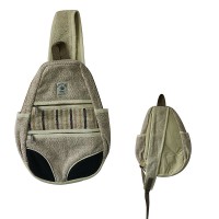 One strap triangular shape backpack