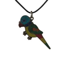 Parrot colorful pendent
