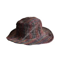 Borla hemp colorful safari hat 