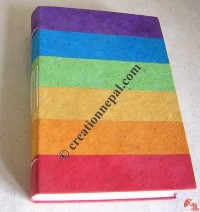 Rainbow hard cover note book