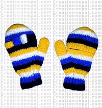 Woolen cover gloves