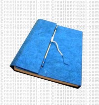 Bamboo stick & string closure notebook I