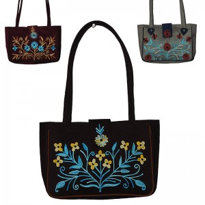 Faux suede shoulder bag1
