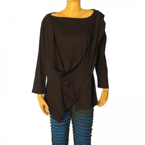 Open-neck sinkar top