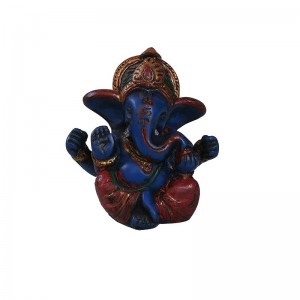 Lapis baby crowned Ganesha