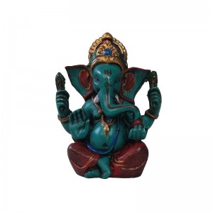 GRD colorful crowned Ganesha