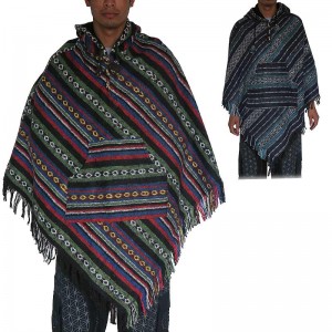 Gheri cotton regular style poncho1