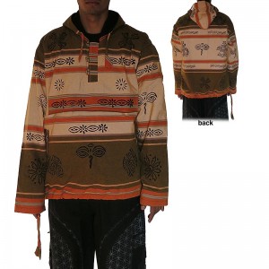 Stripy shyama cotton mustard pullover