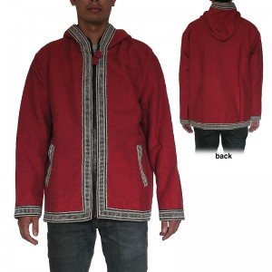 BW lace heavy cotton jacket