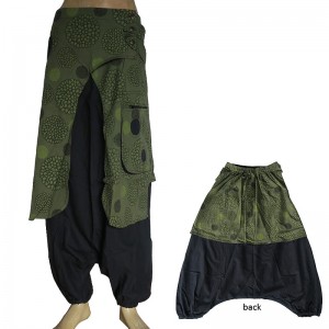 Elephant ear green trouser