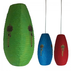 Prayer wheel madal lampshade