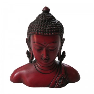 Large size half body resin Buddha