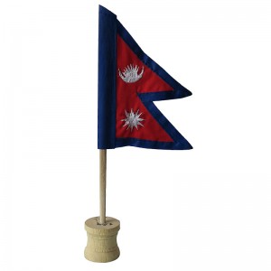 Nepal Flag 6 inch