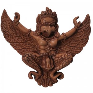 Ivory color Garuda mask 6 inch