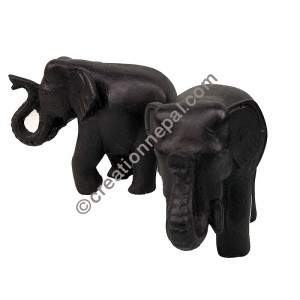 3-inch black elephant